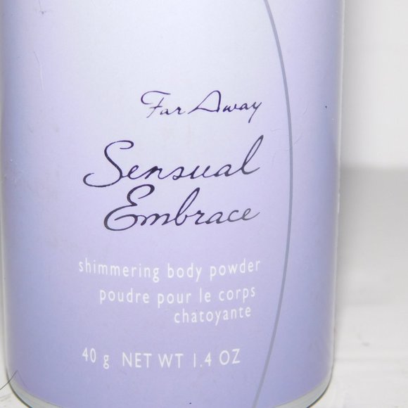 Discontinued AVON Far Away Sensual Embrace Shimmering Body Powder 1.4 oz NEW - Picture 3 of 5